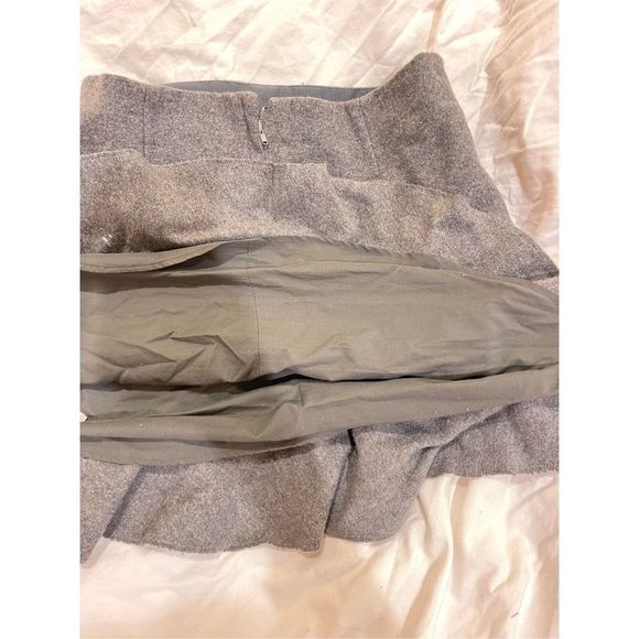 Madewell Wool Asymmetrical Structured Skirt - Picture 4 of 5